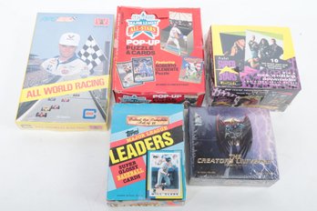 Assorted Hobby Pack Box The Creators Universe Trading Cards And Others