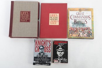 5. Lois On WWII Including  KNIGHT'S CROSS A LIFE OF Field Marshal Erwin Rommel David Fraser