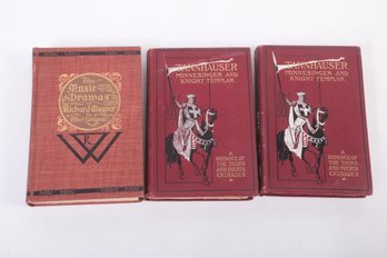 BOOK ARTS :  Wagner Group  Books With Decorative Covers