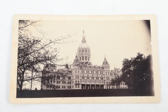 Vintage Photographic Image Of CT State Capitol