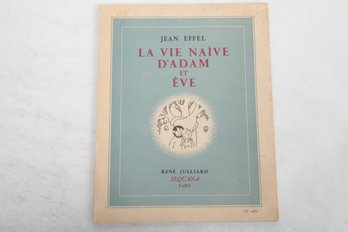 JEAN EFFEL LA VIE NAIVE D'ADAM ET EVE  (en Francais)