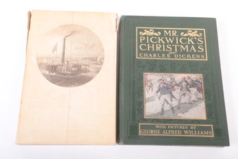Vintage Charles Dickens Books Inc. Mr. Pickwicks Christmas