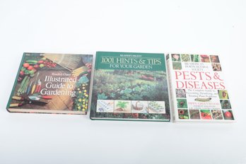 3 Gardening Books