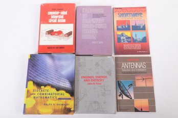 Mixed Book Lot On Solid State Technoloft, Circuit Design, Etc.