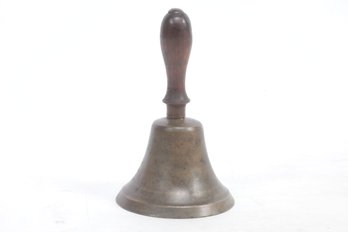 Antique Brass School Bell