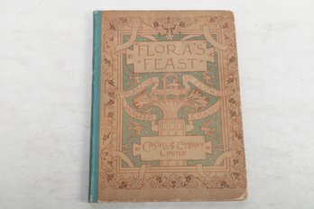 Early 1900s , Walter Crane, FLORA'S FEAST,  Childrens Book,  Wonderful Color Illustrations !