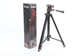 Vintage Vivitar 980 Tripod In Original Box