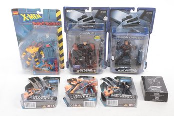 Lot Of 6 Marvel Wolverine Figurines