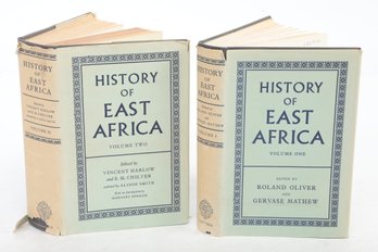 HISTORY OF EAST AFRICA 2 Vols. EDITED BY ROLAND OLIVER AND GERVASE MATHEW