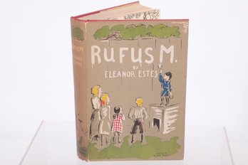 Vintage Children's Book, Rufus M. By Eleanor Estes