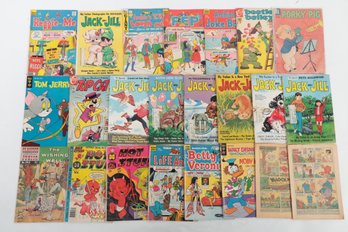 Lot Of 23 Comic Books Older Dell Gold Key Archie