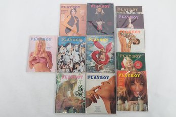 Vintage 1972  Playboy Complete 12 Issues