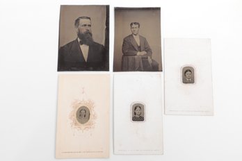 Group Of 19th C Tintype Photographs