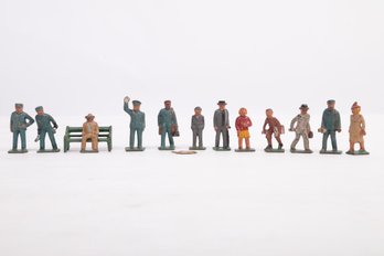 Group Of Small Lead Figurines