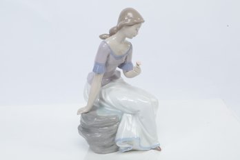 Lladro 'Spring Reflections' Porcelain Figurine