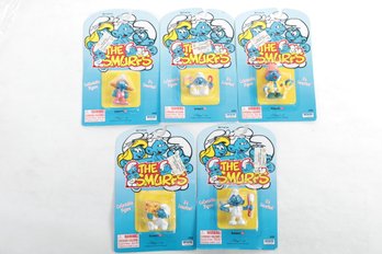 Lot Of 5 Factory Sealed Smurfs Figures