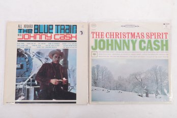 1963 Johnny Cash - All Aboard The Blue Train & 1963 The Christmas Spirit