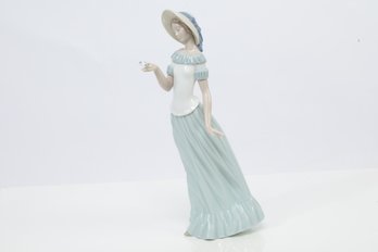 Nao By Lladro 'The Butterfly's Dance' Porcelain Figurine