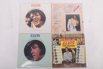 4 Album Group Of Elvis - Elvis Sings For Children - A Legendary Performer Vol. 1 & 2 - Elvis For Everyone