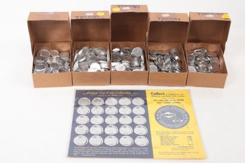 Group Of Vintage Collectibles Tokens Car Coins Collection