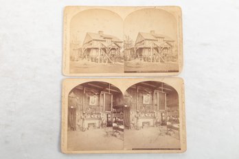 1876 Photography State House  Hartford Connecticut Stereoview