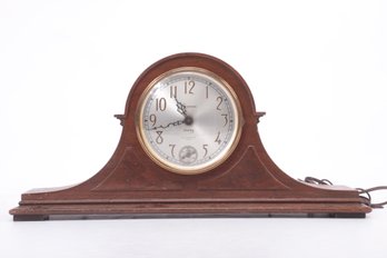 Vintage Sessions Wood Cased Electric Mantle Clock
