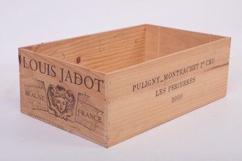 Wood Louis Jadot Beaune France Crate
