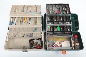 2 Fishing Tackle Boxes With Entire Contents