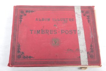 Circa 1925 French Stamp Album