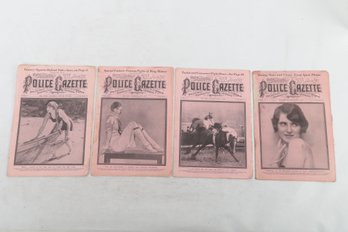 (Boxing) 1927,  POLICE GAZETTE