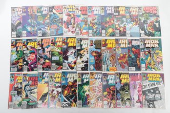 Lot Of 33 Iron Man Comic Books
