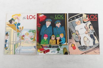 1947-48 3 Issues Of The LOG