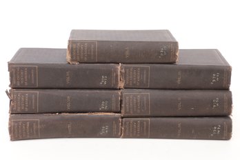 Antique 1889 7 Volumes Narrative & Critical History Of America Edited By Justin Winsor