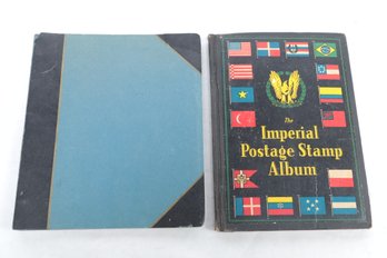 1931 Imperial Stamp Album Along With General Album