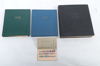 4 Stamp Stock Books