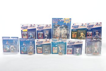 Box Lot Of Starting Line Up Figures