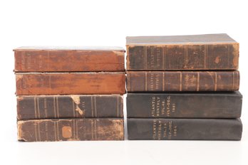 Group Of Antique 7 Volumes Of Atlantic Monthly Magazines