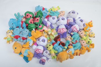 Large Lot Of Assorted Plush Animals