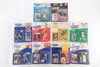 10 N.O.S. Starting Line-Up Figures: Mixed Sports (Lot # 6)