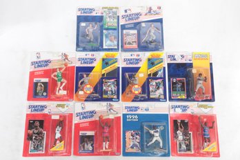 10 N.O.S. Starting Line-Up Figures: Mixed Sports (Lot #7)