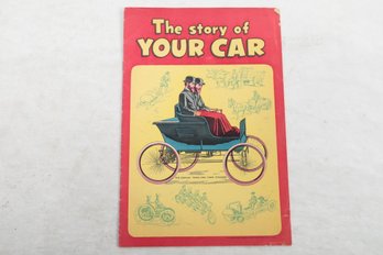1953 Comic Book The Story Of Your Car, Automobile Insurance Ad