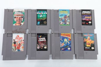 Lot Of 8 Nintendo Video Game Cartridges