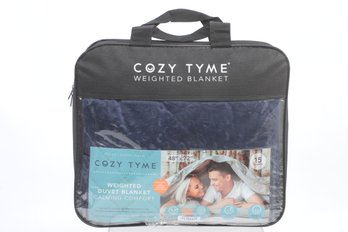 Cozy Tyme 12 Pound Weighted Duvet Blanket Calming Comfort 48x72