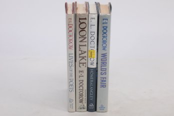 Signed Books: E. L. Doctorow4 Hardcovers Including Worlds Fair & Loon Lake