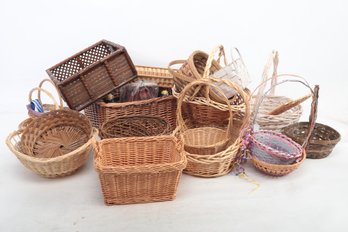 XL Grouping Of Baskets (Great For Raffles, Etc.)