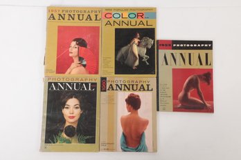 Group Of Vintage 1950's Photography Annual Magazines