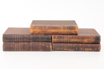 Group Of 5 Antique Late 1800's Political Science Quarterly - Edited By Faculty Of Columbia University