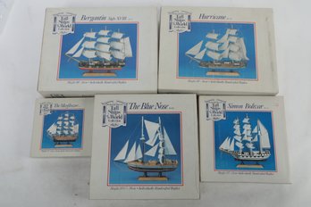 5 Vintage Tall Ships Of The World Collections