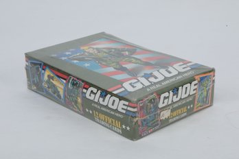 Vintage Sealed Box Of 36 Packs G.I. Joe Trading Card