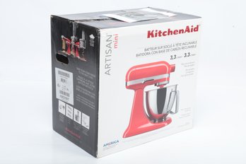 KitchenAid Artisan Mini 3.5 Quart Tilt Head Stand Mixer In Original Box